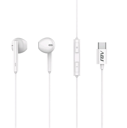 ADJ JENA AURICOLARI IN-EAR CON MICROFONO USB-C PER SMARTPHONE E TABLET WHITE